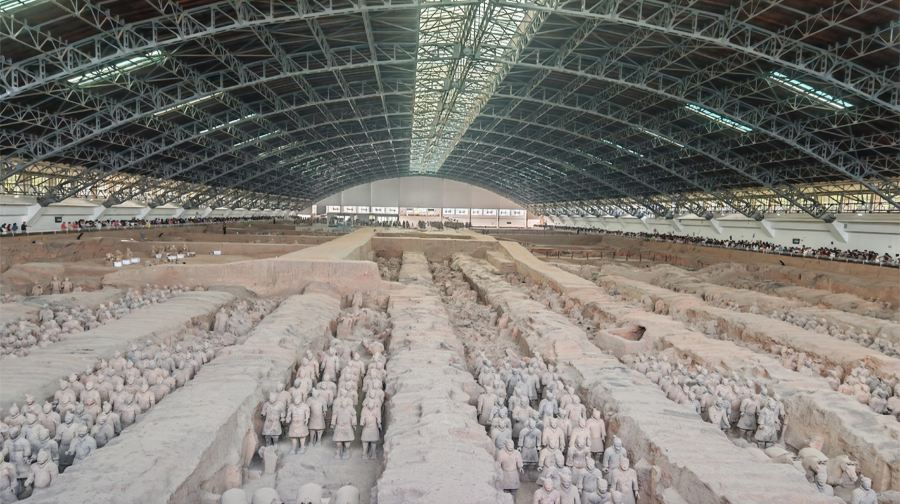 西安秦始皇帝陵博物院（兵馬俑）門票+精品小團人員導覽【含門票丨2-12人小團丨可選場次丨資深老師導覽丨贈耳麥】