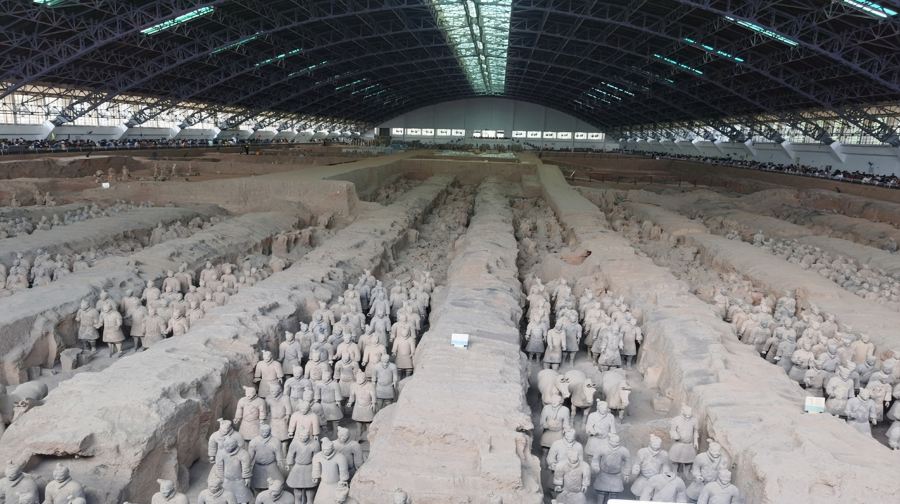 西安秦始皇兵馬俑博物館+人員導覽+耳機組合【可選場次丨贈無線耳機+專業人員導覽+未使用隨時退+不分對象】