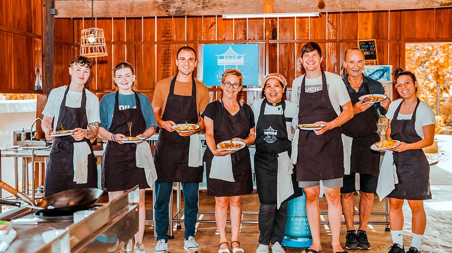 泰國旅遊 清邁泰菜烹飪課程體驗 媽媽泰餐/奶奶家廚房/Rainy/昌/米倉廚藝學校可選 泰式料理學習