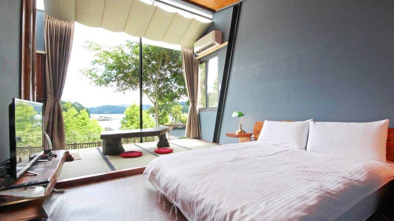 玥湖背包客讚民宿