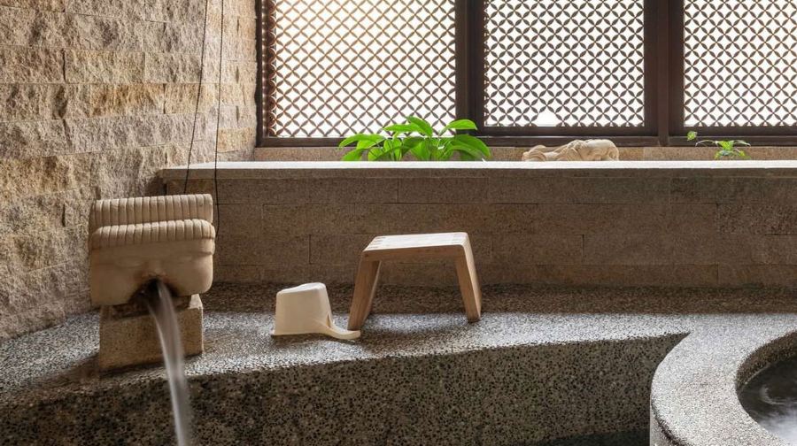 台中惠來谷關溫泉會館2人聆泉湯屋泡湯(假日2人＋NT$400)