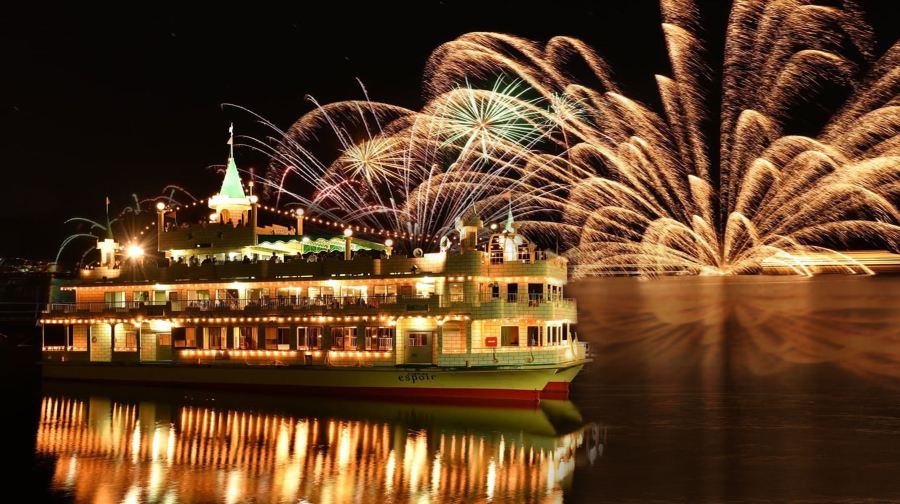 日本北海道&洞爺湖觀景台&溫泉街與花火大會之旅（札幌來回）