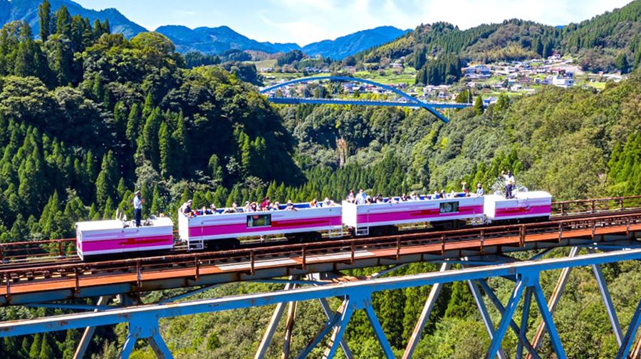 【九州自然秘境一日遊】高千穗峽賞楓・浪漫列車・神話之地巡禮