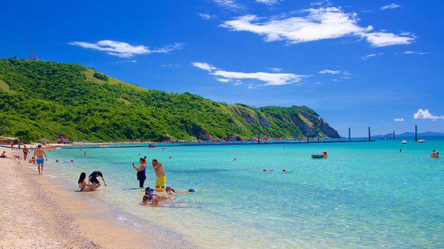 泰國芭達雅格蘭島出海浮潛/水上滑梯樂園 可升級海鮮餐 空拍旅拍