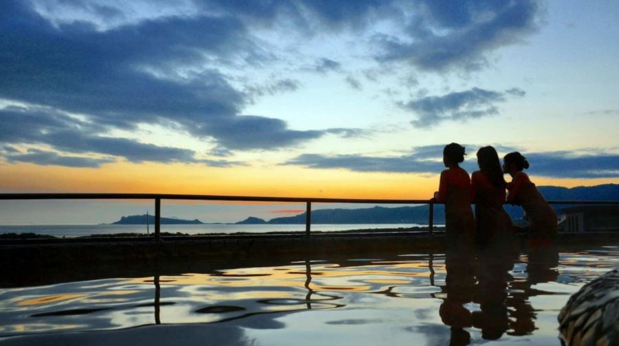 新北金山｜舊金山總督溫泉｜露天風呂・觀海湯屋｜現場登記入場