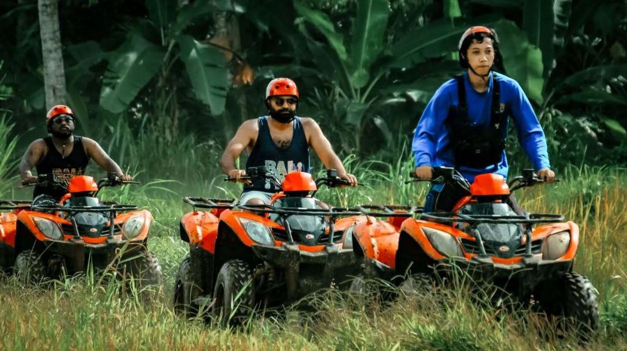 峇里島烏布 ATV 越野車＋阿勇河漂流含午餐套票