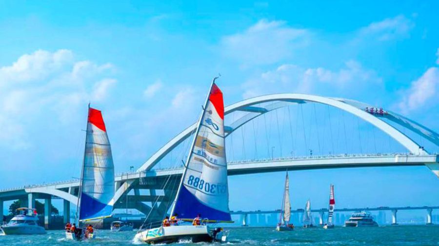 廈門五緣灣帆船出海體驗【官方出票+海上時長40-50分鐘+可以選擇香山帆船】