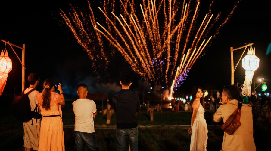 清邁天燈節夜遊【2025預售|萬盞天燈齊放|可選接】