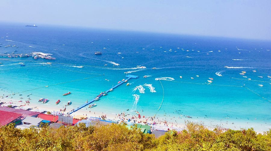 泰國芭達雅格蘭島出海浮潛/水上滑梯樂園 可升級海鮮餐 空拍旅拍