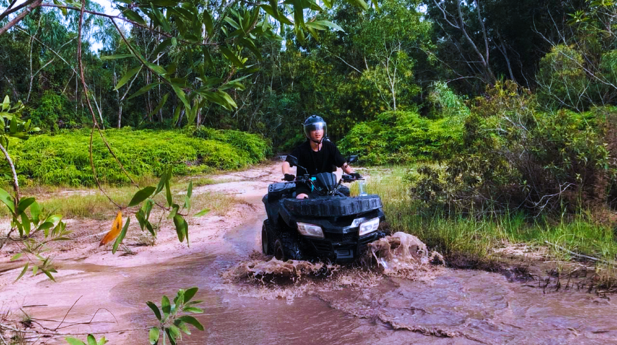 芭達雅湖畔ATV|芭達雅ATV越野車探險體驗