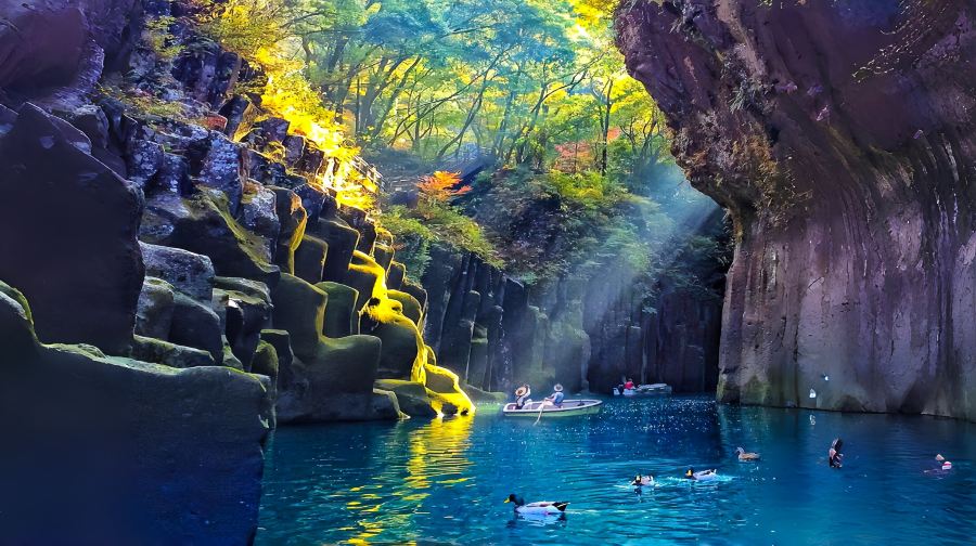 【九州宮崎高千穗峽遊船一日遊】熊本阿蘇火山·贈接駁車+草千里