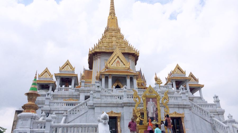 曼谷鼓舞人心的佛教寺廟