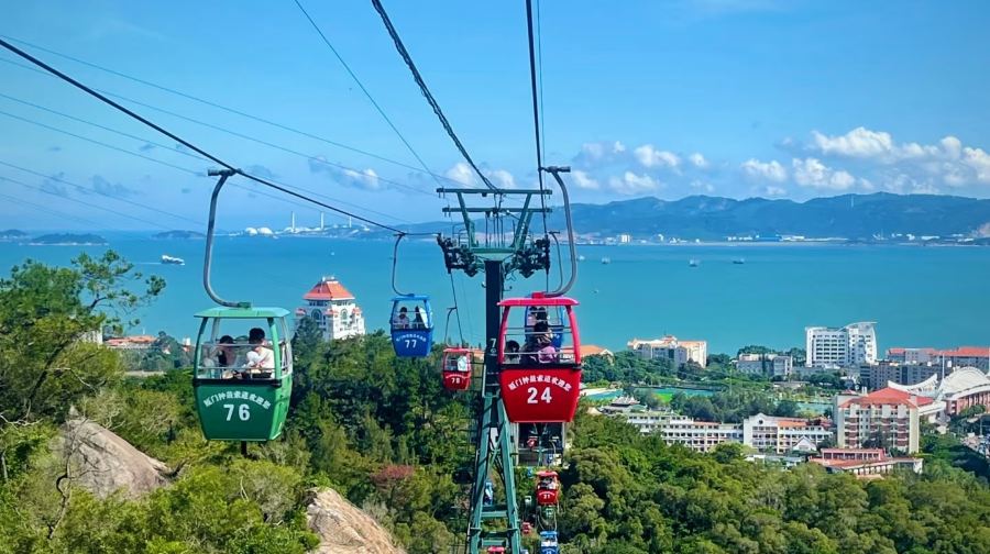 廈門鐘鼓索道高空往返纜車體驗+多景點可選【純玩出行無憂】