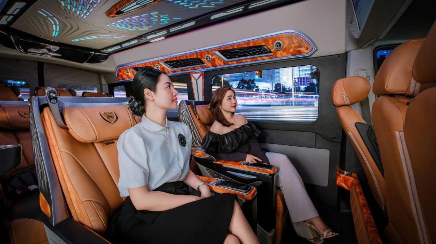 胡志明市 – 頭頓 / 潘切·美奈 共乘豪華麵包車接駁（單程 / 來回）