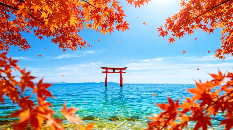 滋賀之旅：琵琶湖山谷・琵琶湖展望+白鬚神社，近江八幡一日遊M