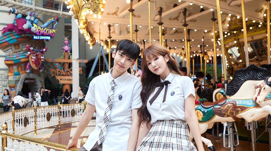 lotte world 校服租借 感性校服 蠶室總店