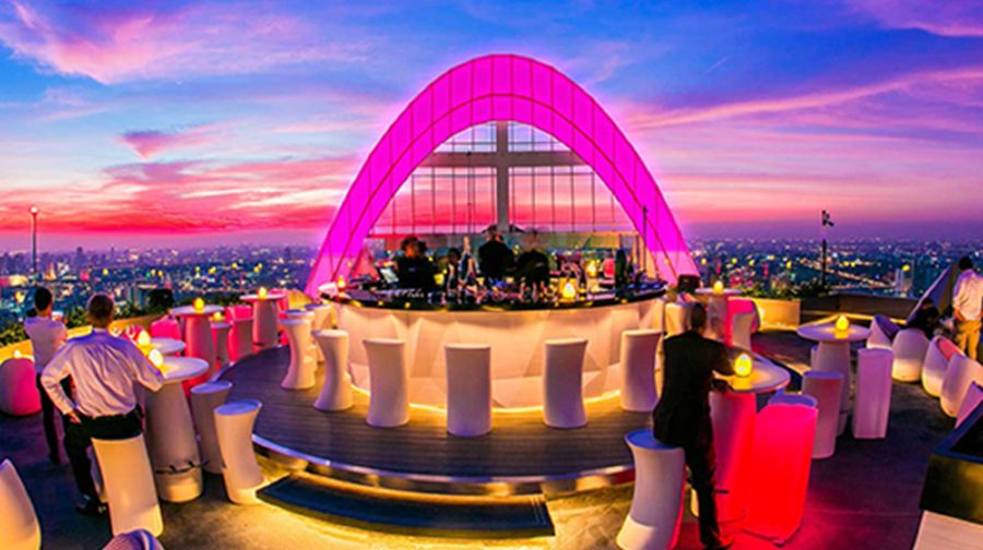 泰國 曼谷拜約克摩天塔Baiyoke Sky彩虹雲霄自助餐（含門票）