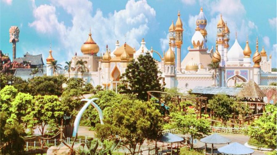 六福村主題遊樂園門票+星巴克咖啡成人