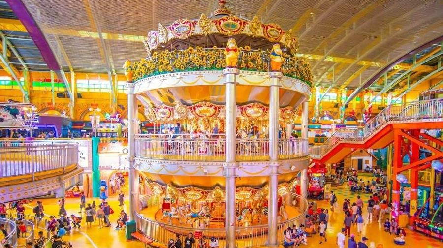 劍湖山世界主題樂園門票大小同價