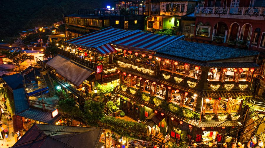 野柳地質公園+九份老街+十分老街+台式糕點DIY一日遊