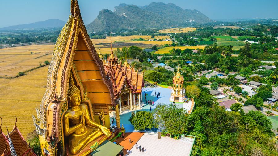 วันเดย์สระมรกต น้ำตกร้อน วัด กระบี่